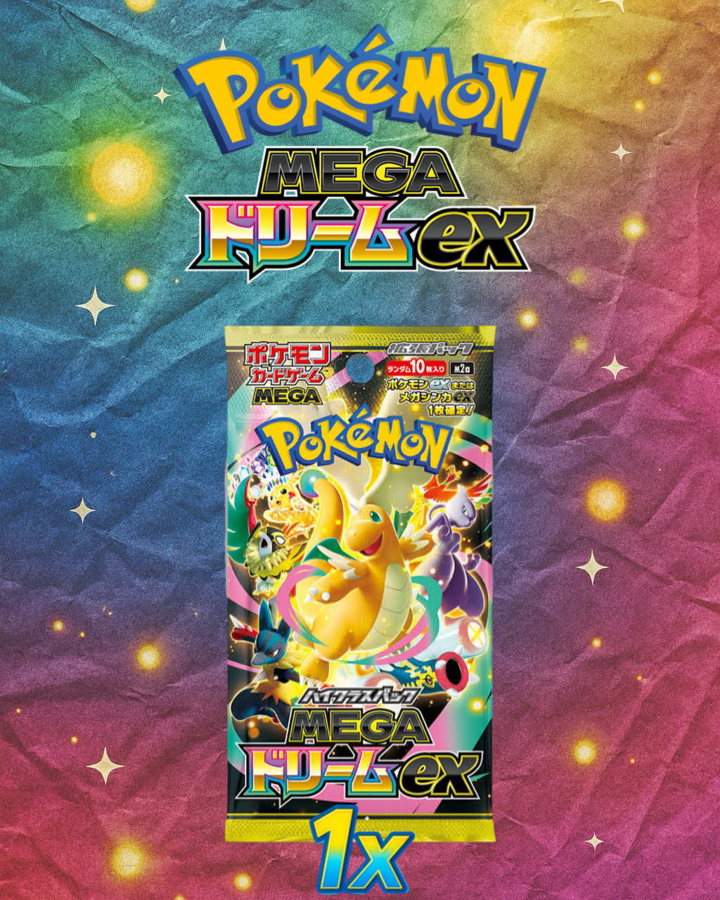 Pokémon: Mega Dream ex (1-Booster Pack Personal)