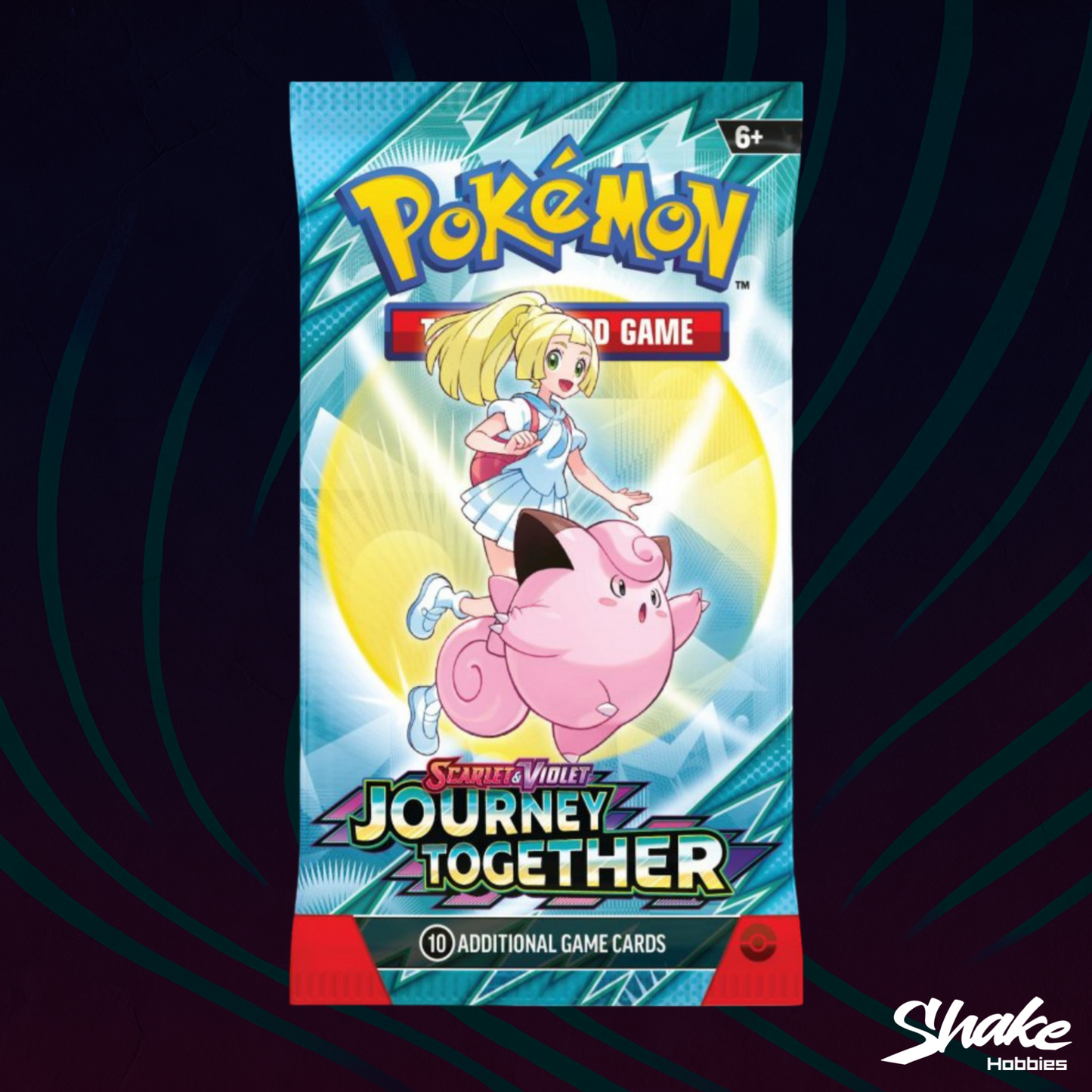 Pokémon: Journey Together (1-Booster Pack Personal)