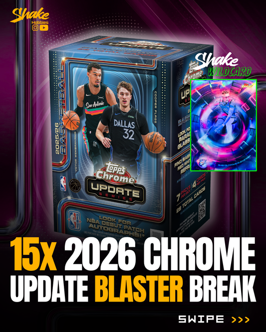 SH-2089 | 15x Topps Chrome Update 🏀 [BLASTERS]