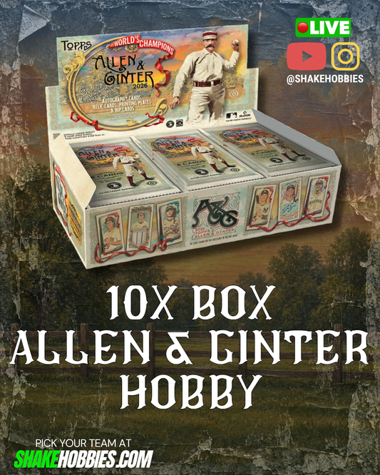 SH-3008 | 10x Allen & Ginter ⚾ [HOBBY]