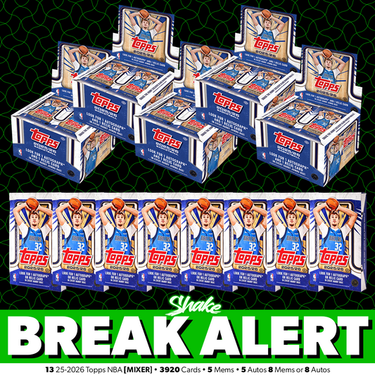 SH-1912| 8x 25-2026 Topps NBA 🏀 [HOBBY] + 5x [JUMBO]