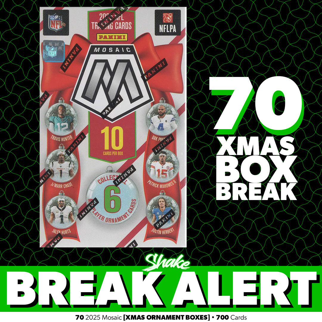 SH-1913 | 70x 2025 NFL Mosaic 🏈 XMAS Ornament Box [FULL or HALF OPTION]