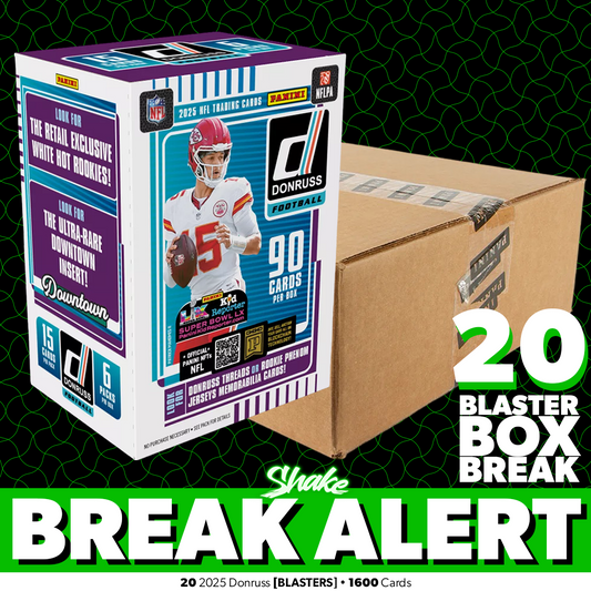 SH-1918 | 20x 2025 NFL Donruss 🏈 [BLASTERS]