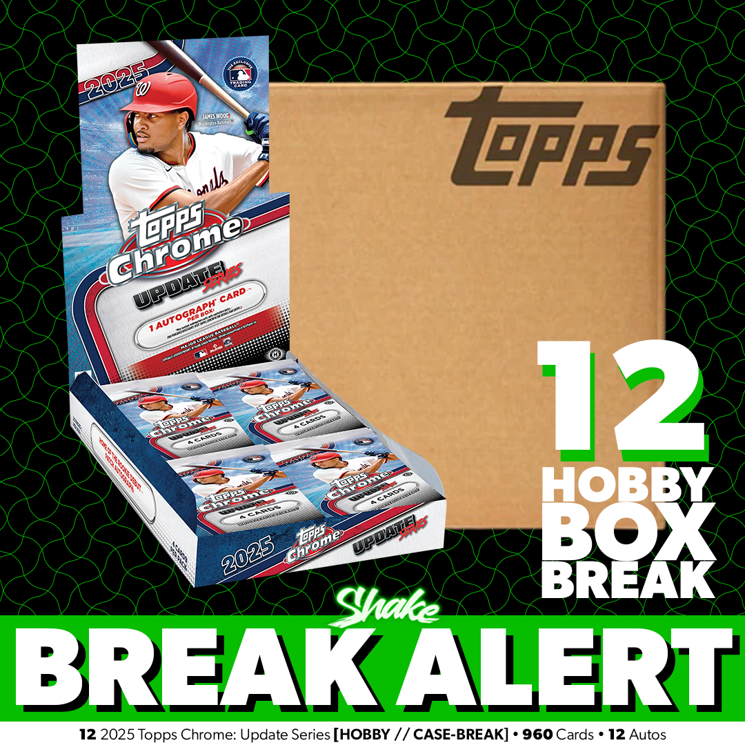 SH-1942 | 12x 2025 Topps Chrome Update Series ⚾ [HOBBY CASE-BREAK]