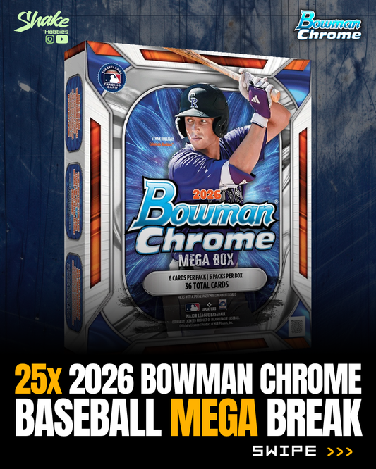 SH-2098 | 25x Bowman Chrome ⚾ [MEGA]