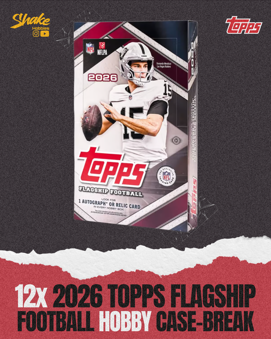 SH-2069 | 12x 2026 Topps Football Hobby 🏈 [CASE-BREAK]