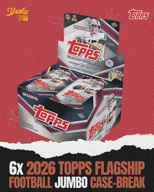 SH-2070 | 6x 2026 Topps Football JUMBO 🏈 [CASE-BREAK]