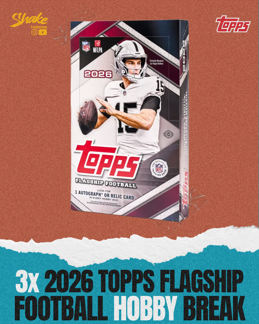 SH-2074 | 3x 2026 Topps Football 🏈 [HOBBY]