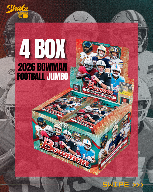 SH-3007 | 4x 2026 BOWMAN Football 🏈 [JUMBO]