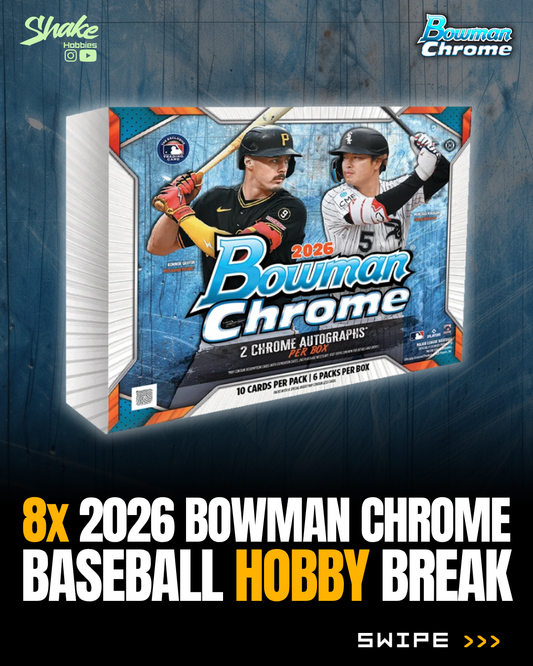 SH-2088 | 8x Bowman Chrome ⚾ [HOBBY]