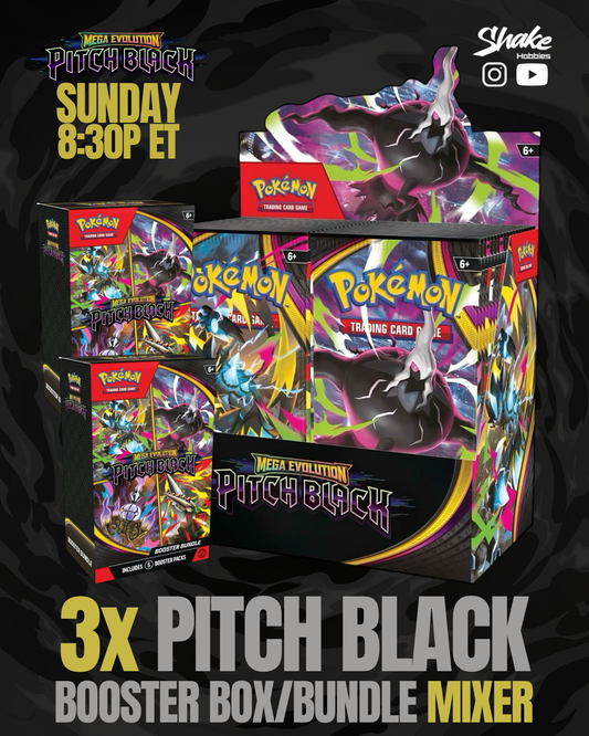 SH-2049 | 3x Pokemon: Mega Evolution // Pitch Black 👾 [MIXER]