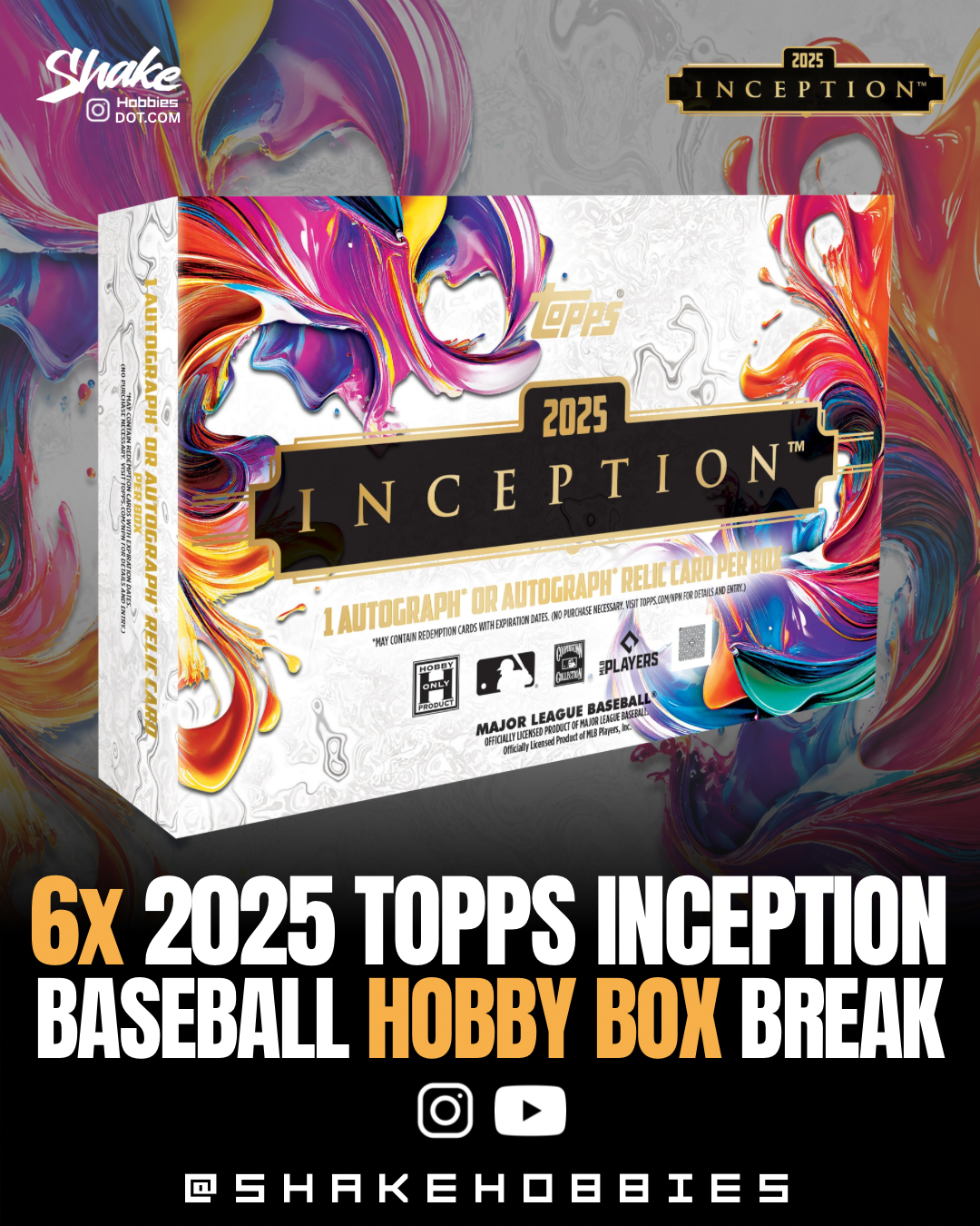 SH-2040 | 6x 2025 Inception ⚾ [HOBBY]