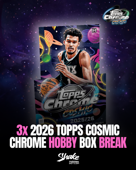 SH-2022 | 3x Cosmic Chrome 🏀 [HOBBY]
