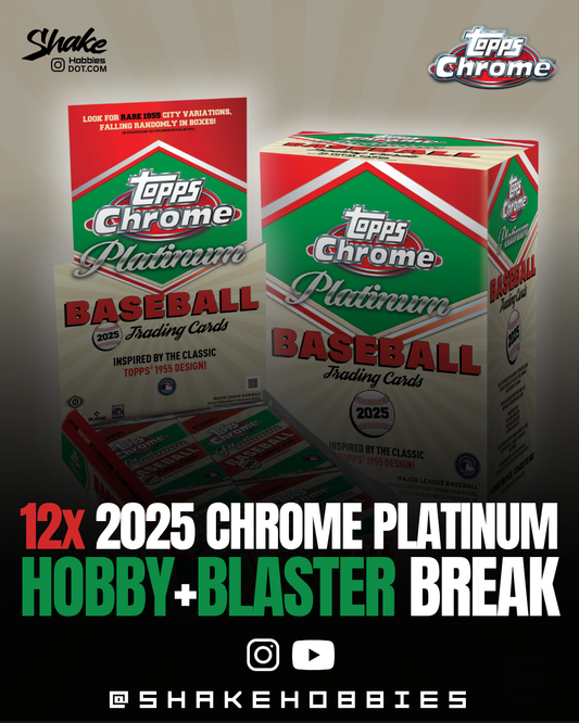 SH-2037 | 12x 2025 Chrome Platinum ⚾ [MIXER]