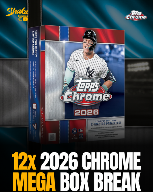 SH-2063 | 12x Topps Chrome ⚾ [MEGAS]