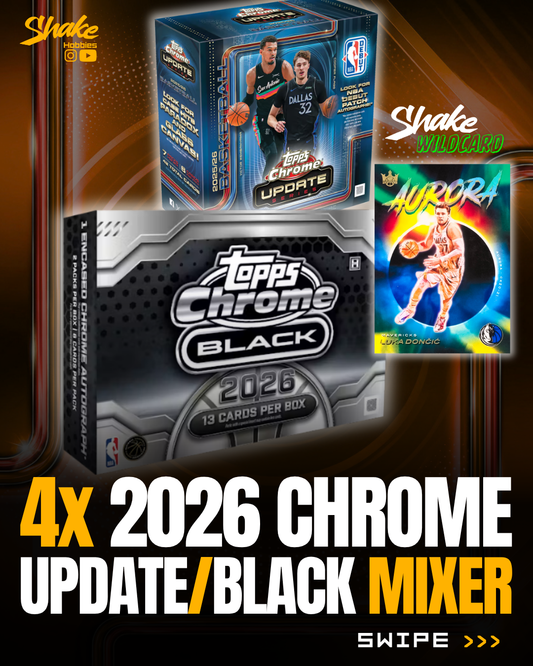 SH-2087 | 4x Topps Chrome Update/BLACK 🏀 [MIXER]
