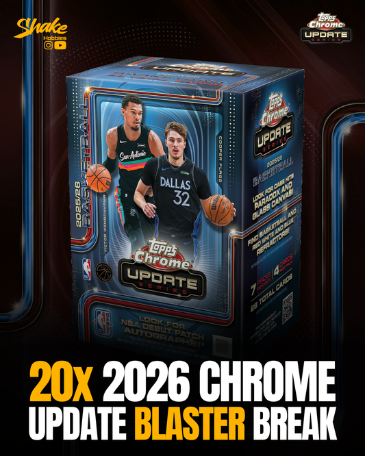 SH-2059 | 20x Topps Chrome Update 🏀 [BLASTERS]
