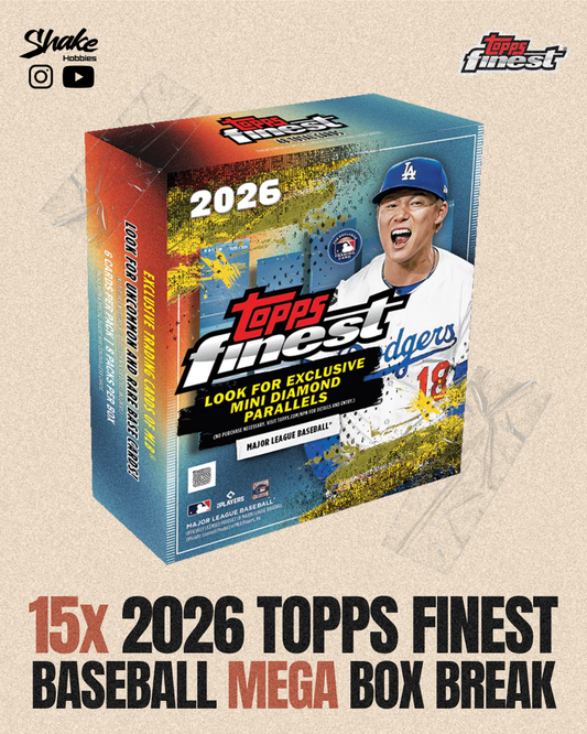 SH-2048 | 15x Topps Finest ⚾ [MEGAS]