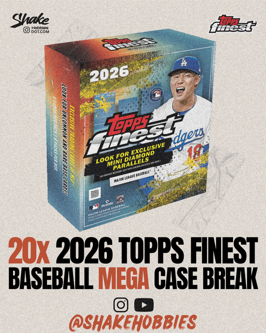 SH-2041 | 20x 2026 Topps Finest ⚾ MEGA [Case-Break]