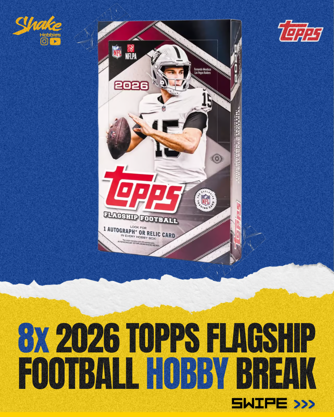 SH-2081 | 8x 2026 Topps Football 🏈 [HOBBY]