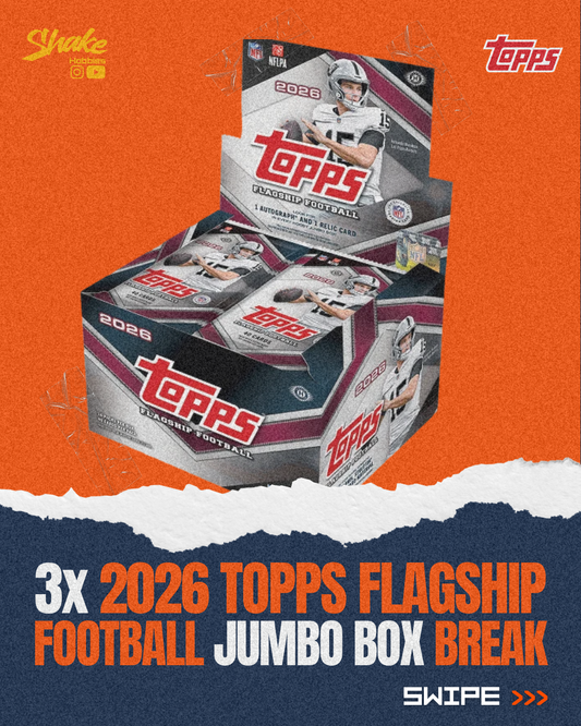 SH-2083 | 3x 2026 Topps Football 🏈 [JUMBO]
