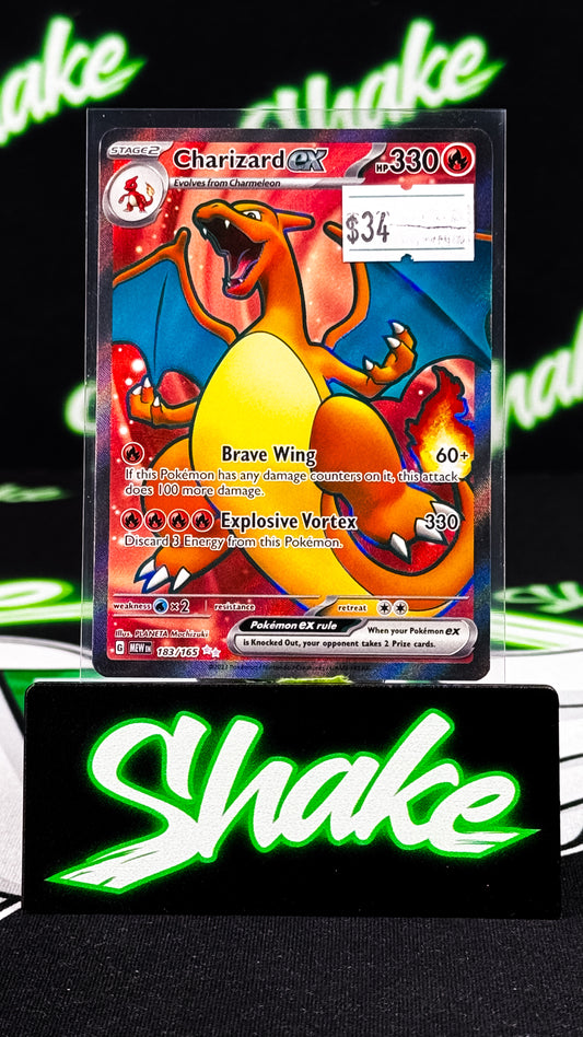 Charizard ex | SV: Scarlet & Violet 151 | 183/165 | Holofoil | Ultra Rare