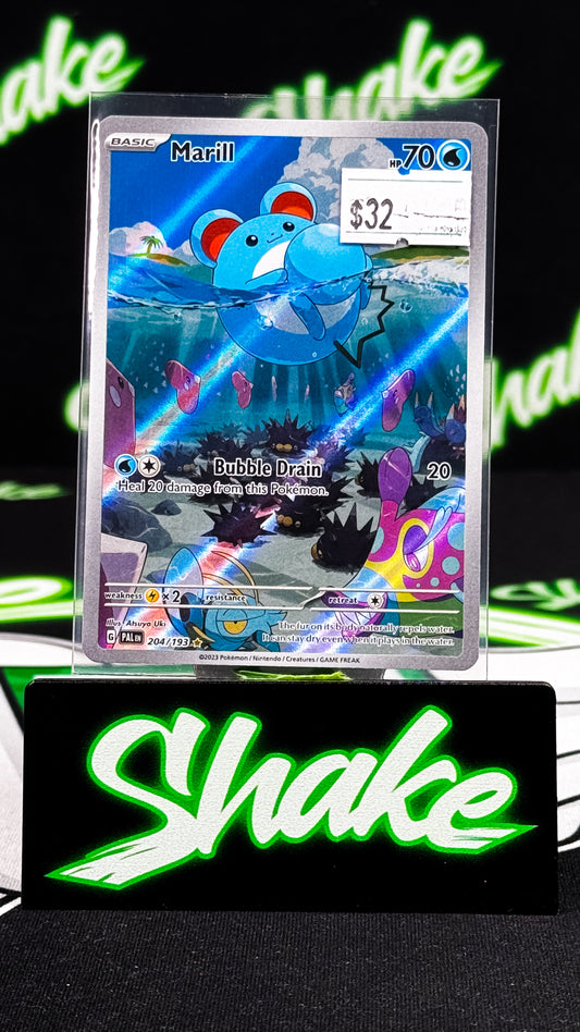 Marill | SV02: Paldea Evolved | 204/193 | Holofoil | Illustration Rare