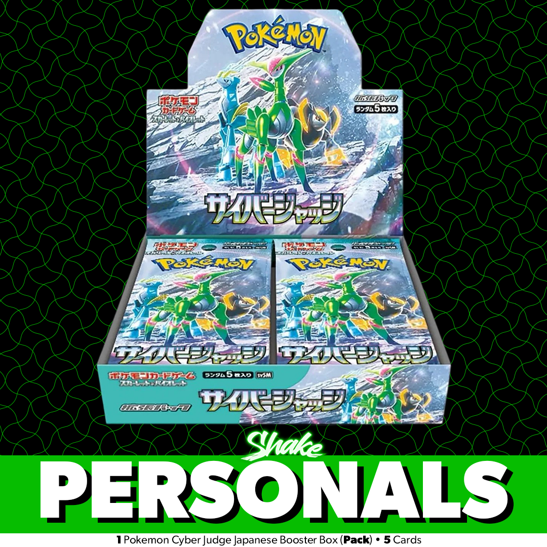 Pokémon Cyber Judge Japanese Booster Box (1-Pack Personal)