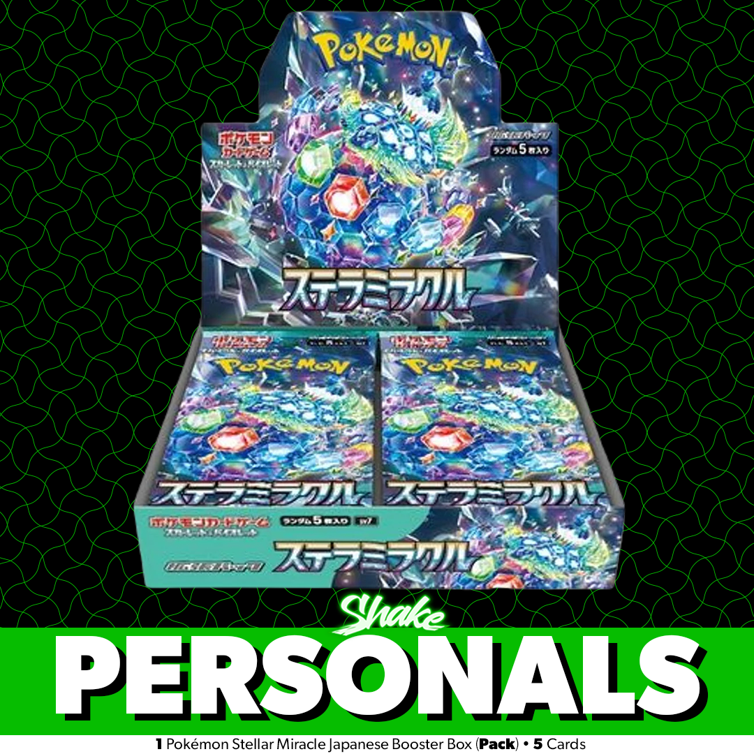 Pokemon Stellar Miracle Japanese Booster Box (1-Pack Personal)