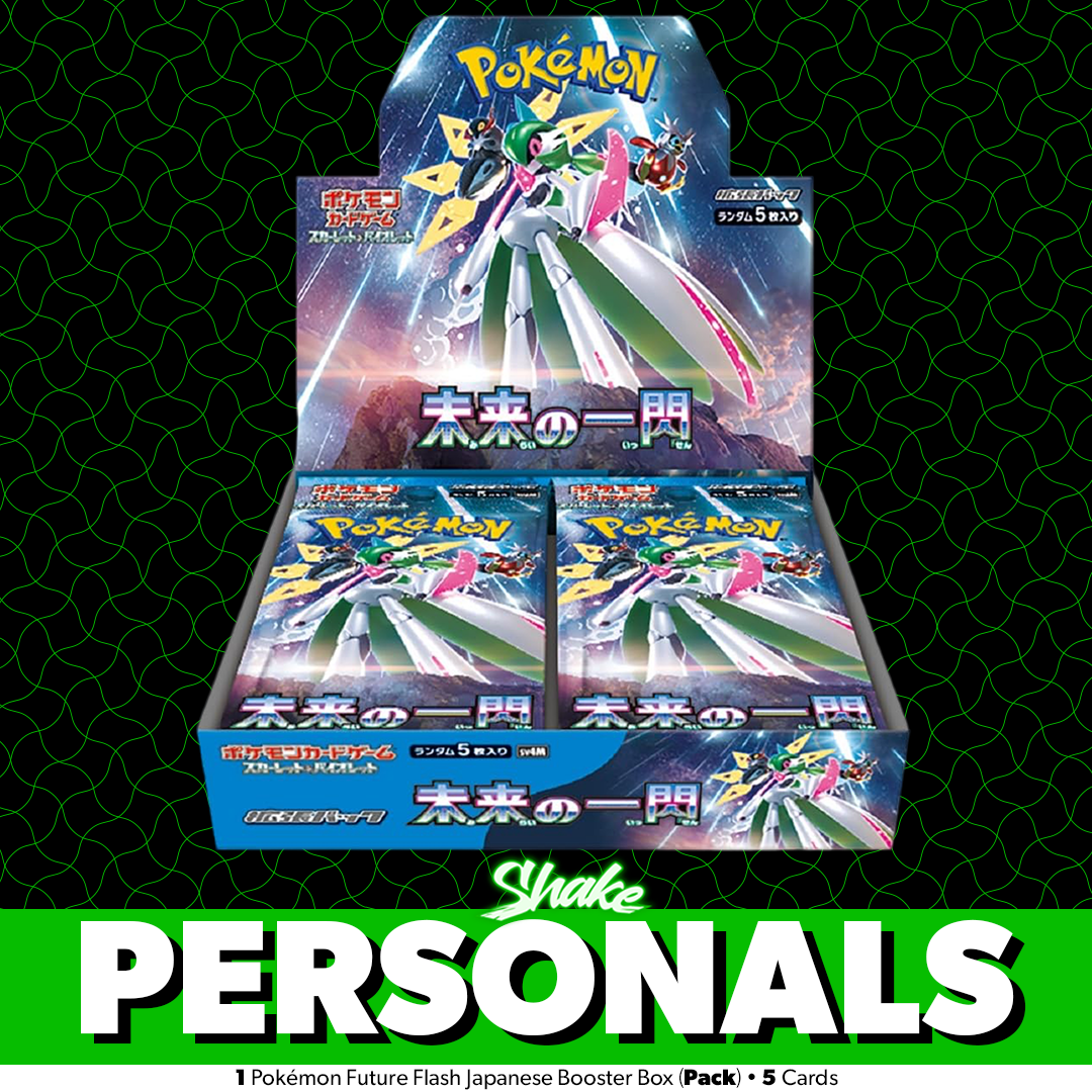 Pokemon Future Flash Japanese Booster Box (1-Pack Personal)