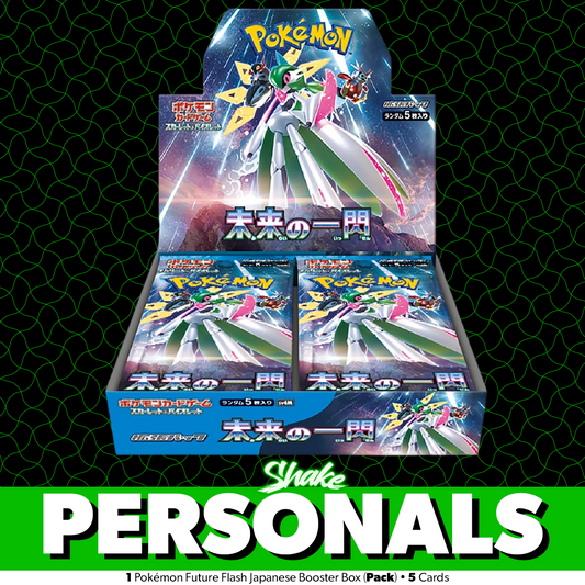 Pokemon Future Flash Japanese Booster Box (1-Pack Personal)