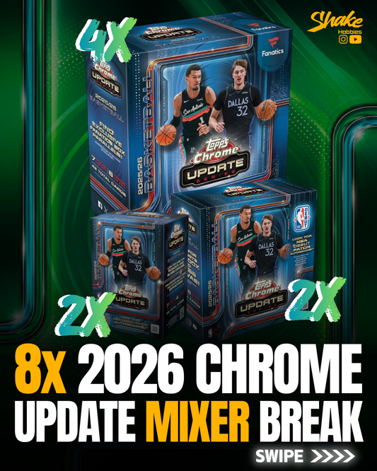 SH-2073 | 8x Topps Chrome Update 🏀 [MIXER]