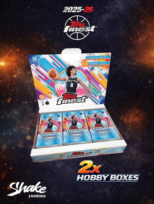 SH-1996 | 2x 25-2026 Topps Finest 🏀 [HOBBY]